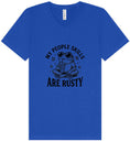Load image into Gallery viewer, People Skills are Rusty Unisex V-Neck Shirt