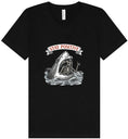 Load image into Gallery viewer, Stay Positive Shark Unisex V-Neck Shirt