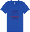 Load image into Gallery viewer, OMG Becky, Look at that Bunt Unisex V-Neck Shirt
