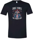 Load image into Gallery viewer, Chill the Fourth Out Children's Gildan Soft Shirt