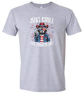 Load image into Gallery viewer, Chill the Fourth Out Children's Gildan Soft Shirt