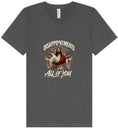 Load image into Gallery viewer, Jesus Disappointments Unisex V-Neck Shirt