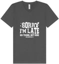 Load image into Gallery viewer, His Timing, Not Mine Unisex V-Neck Shirt