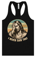 Load image into Gallery viewer, Jesus Never Said That Women's Racerback Tank