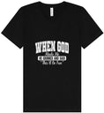 Load image into Gallery viewer, God Said "This'll Be Fun" Unisex V-Neck Shirt
