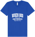 Load image into Gallery viewer, God Said "This'll Be Fun" Unisex V-Neck Shirt