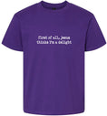 Load image into Gallery viewer, Jesus Thinks I'm a Delight Children's Gildan Soft Shirt