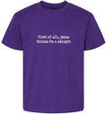 Load image into Gallery viewer, Jesus Thinks I'm a Delight Children's Gildan Soft Shirt