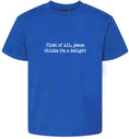 Load image into Gallery viewer, Jesus Thinks I'm a Delight Children's Gildan Soft Shirt