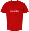 Load image into Gallery viewer, Jesus Thinks I'm a Delight Children's Gildan Soft Shirt