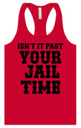 Load image into Gallery viewer, Past Your Jail Time Women's Racerback Tank