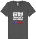Load image into Gallery viewer, I Dissent Unisex V-Neck Shirt