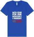 Load image into Gallery viewer, I Dissent Unisex V-Neck Shirt
