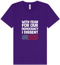 Load image into Gallery viewer, I Dissent Unisex V-Neck Shirt