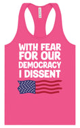 Load image into Gallery viewer, I Dissent Women's Racerback Tank