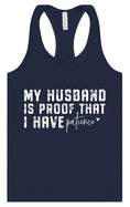 Load image into Gallery viewer, My Husband is Proof Women's Racerback Tank