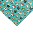 Load image into Gallery viewer, Sushi Dog Bandana | Food Dog Tie Bandana | Sushi Facing Down Design - Southlake Paws