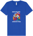 Load image into Gallery viewer, Chicken Brain Unisex V-Neck Shirt