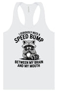 Load image into Gallery viewer, I Need a Speed Bump Women's Racerback Tank
