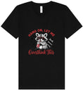 Load image into Gallery viewer, Let Me Overthink This Unisex V-Neck Shirt