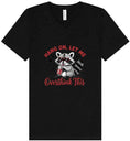 Load image into Gallery viewer, Let Me Overthink This Unisex V-Neck Shirt