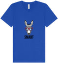 Load image into Gallery viewer, Smart Donkey Unisex V-Neck Shirt