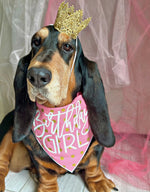 Birthday Girl Dog Birthday | Birthday Dog Bandana | Happy Birthday Bandana | Caps