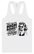 Load image into Gallery viewer, Why Take The High Road Women's Racerback Tank