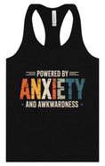Load image into Gallery viewer, Powered by Anxiety Women's Racerback Tank