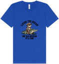 Load image into Gallery viewer, One Bad Decision Unisex V-Neck Shirt