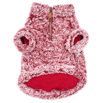 Burgundy Wubby Fleece 1/4 Zip Pullover