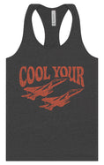 Load image into Gallery viewer, Cool Your Jets Women's Racerback Tank