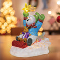 Load image into Gallery viewer, Star Powered Snow Boy Lighted Figurine - Southlake Paws