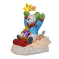 Load image into Gallery viewer, Star Powered Snow Boy Lighted Figurine - Southlake Paws