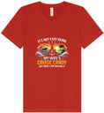 Load image into Gallery viewer, Wife's Cruise Candy Unisex V-Neck Shirt