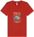 Load image into Gallery viewer, Board the Ship Birthday Trip Unisex V-Neck Shirt