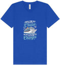 Load image into Gallery viewer, Send Me On A Cruise Unisex V-Neck Shirt