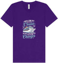 Load image into Gallery viewer, Send Me On A Cruise Unisex V-Neck Shirt
