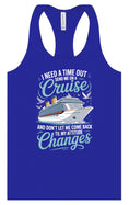 Load image into Gallery viewer, Send Me On A Cruise Women's Racerback Tank