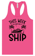 Load image into Gallery viewer, We Don't Give a Ship Women's Racerback Tank
