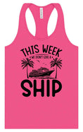 Load image into Gallery viewer, We Don't Give a Ship Women's Racerback Tank