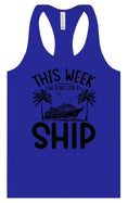 Load image into Gallery viewer, We Don't Give a Ship Women's Racerback Tank