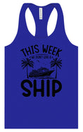 Load image into Gallery viewer, We Don't Give a Ship Women's Racerback Tank