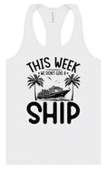 Load image into Gallery viewer, We Don't Give a Ship Women's Racerback Tank