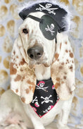 Load image into Gallery viewer, Halloween Bandana | Halloween Dog Bandana Jolly Roger Skull | Pirate | Sailing | Boat - Southlake Paws