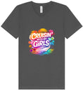 Load image into Gallery viewer, Cruisin' with My Girls Unisex V-Neck Shirt