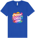 Load image into Gallery viewer, Cruisin' with My Girls Unisex V-Neck Shirt