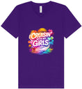 Load image into Gallery viewer, Cruisin' with My Girls Unisex V-Neck Shirt