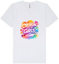 Load image into Gallery viewer, Cruisin' with My Girls Unisex V-Neck Shirt