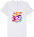 Load image into Gallery viewer, Cruisin' with My Girls Unisex V-Neck Shirt